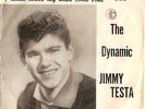 JIMMY TESTA RARE TEEN PICTURE SLEEVE + 45 on DARROW---1959--PS---PIC---SLV