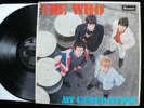 THE WHO My Generation LP UK 1st Press Original Brunswick 1965 MONO