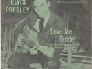Elvis Presley SINGLE,LOVE ME TENDER,USA,1956,RARES GREEN COVER 