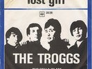 THE TROGGS - Lost girl / The yella in me - Denmark PS - Bildcover - erste Single