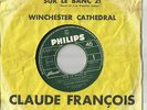 pochette cible JAUNE claude francois