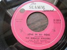 THE MIRACLE WALKERS Love In My Soul Strangers Scamm Soul R&B 45 HEAR