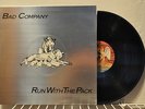 Bad Company Run With The Pack 1st Release Sterling Robert Ludwig Foil Gatefld NM