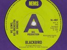 VIC LEWIS ORCHESTRA - BLACKBIRD/I WILL rare Beatles Covers on NEMS MINT PROMO