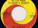 BEATLES - Do You Want To Know A Secret / Thank You Girl - Capitol 72159 CANADA