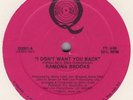 RAMONA BROOKS - I DON'T WANT YOU BACK 1980 Orig Boogie (LISTEN)