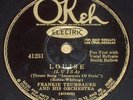 Frankie Trumbauer w/Bix Beiderbecke-Louise/Wait Til You See Ma Cherie Okeh 78 E+