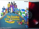THE BEATLES Yellow Submarine LP Japan Red Vinyl Album Odeon EAS-70138 Mono NM
