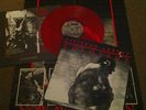 CITIZENS ARREST- COLOSSUS LP '90 orig RED VINYL infest born against crossed out