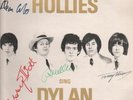 HOLLIES sing dylan LP 12 track stereo pressing silver/black label design matrix