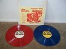 PSYCH-JIMI HENDRIX-MAUI-RUTHLESS RHYMES DOUBLE LP RED & BLUE VINYL- IMPORT