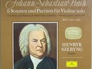 HENRYK SZERYNG Violin Solo BACH 6 Sonatas & Partitas DGG 2709028 STEREO 3LP Box