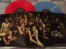 JIMI HENDRIX EXPERIENCE.ELECTRIC LADYLAND.2 LP.NUDE.RE-ISSUE.RED AND BLUE VINYL.