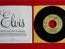 Elvis RCA Victor JH-13302 Tupelo Promo Impossible Dream Blue and Black Print