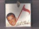 VINTAGE DICK CLARK RECORD BOX + 54-45 RPM RECORDS-ELVIS-AVALON-RICKY NELSON-ETC.