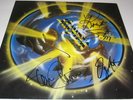 STRYPER The Yellow & Black Attack - Vinyl LP, Michael Sweet Oz Fox Robert SIGNED