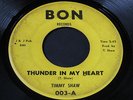 Timmy Shaw   Thunder In My Heart / No More   Bon   deep / northern soul 45 HEAR