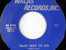 rare Soul Funk 45 NICK ALLEN hard way to go WALAS