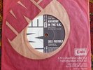 SEX PISTOLS 'ANARCHY IN THE UK' AUSTRALIAN EMI BLACK & WHITE LABELS,1976 V.RARE