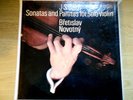 J.S BACH-VIOLINSONATAS AND PARTITAS-BRETISLAV NOVOTNY-3 LP BOX RARE