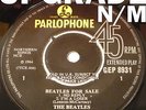 THE BEATLES 7 Single lp 45 UK 1ST PRESS Parlophone For Sale E.P EP TOP Near MINT