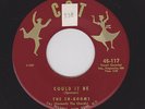 Classic '55 NY Doowop SH-BOOMS (Chords) Could It Be/Pretty Wild CAT 117 M- HEAR