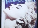 Madonna LP-True Blue Clear Vinyl Poster Lyric Sheet and Poster