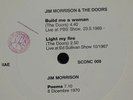 JIM MORRISON & THE DOORS Build Me a Woman / Light My Fire  7