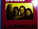 DOORS L.A. WOMAN RARE ORIG '71 ELEKTRA LP w/STICKER ORIG DIE-CUT COVER VERY NICE
