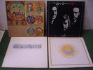 4 King Crimson LPs-Lizard, Red, Starless & Bible Black, Larks Tongues In Aspic