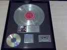 BRUCE SPRINGSTEEN BORN IN THE U.S.A. PLATINUM AWARD LP + CD + MC RIAA CERTIFIED