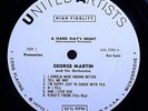 BEATLES A HARD DAY'S NIGHT MINT MONO WHITE LABEL PROMO LP GEORGE MARTIN VERSION