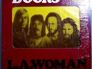 DOORS L.A.WOMAN ULTRA-RARE ORIG '71 ELEKTRA WHITE LABEL PROMO LP wSHRINK+STICKER