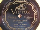 Elder J.H. Burch-Life and Death/My Heart Keeps Singing-Victor 21476-LIsten