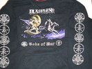 BLASPHEMY Gods of War 2-sided hoodie with double sleeve and hood prints
