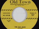 R&B 45 BILLY BLAND The Fat Man OLD TOWN HEAR