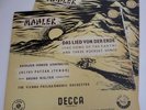 LXT 2721 - 2722 Walter Ferrier Patzak Mahler Das Lied Von der Erde Decca 2x LP