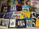 Beatles-Elvis-Kinks-Plus Others; Vinyl 45 w/Picture Sleeves-Lesser Quality