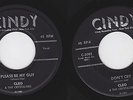 CLEO AND THE CRYSTALIERS 45 Please Be My Guy CINDY C-3003 VG RAREST OF DOO-WOP