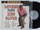 LOUIS ARMSTRONG Satchmo Plays King Oliver AUDIO FIDELITY LP