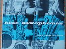 RARE Original Charlie Ventura Blue Saxophones Norgran MGN-1075 Microgroove