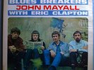 JOHN MAYALL BLUESBREAKERS FEATURING ERIC CLAPTON N/MINT ORIG'66 LONDON STEREO LP