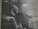 COCTEAU - POULENC la voix humaine / DUVAL - PRETRE / RICORDI limited first ed.