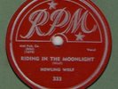 78 RPM Howling Wolf RPM 333 in EE-