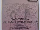  ANDY WARHOL Cover Strauss Jr. Waltzes 1956 Camden CAE 158 7