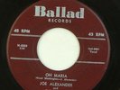 CHUCK BERRY'S 1ST RECORD-Joe Alexander/Cubans-Oh Maria-Ballad 1008