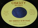 Hear Rare Northern Soul 45: Shelia Crawford on Chasity Put Yourself in My Place