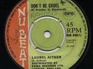 DON'T BE CRUEL / SLOOP JOHN B Laurel Aitken (1969 NU BEAT) Laurel Aitken Prod ?