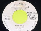 Roy Orbison - Seems To Me 45 RARE RCA Canadian pressing PROMO PREVUE