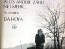 WOLFGANG  AMBROS  LP – ALLES ANDERE ZÄHLT NET MEHR – DA HOFA -Pop-Music / Atom